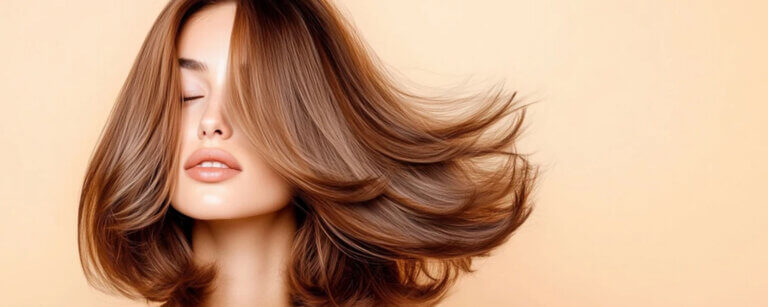 Gesundes Haar Ruswil | Frau mit seidigem Haar