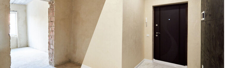 Umbau und Renovationen in Reinach | Vorher Nachher Bild Flur