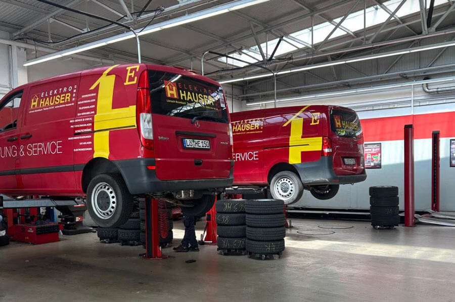 Autowerkstatt in Basel